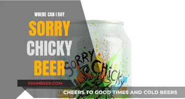 Sorry Chicky Beer: Where to Buy This Unique Brew