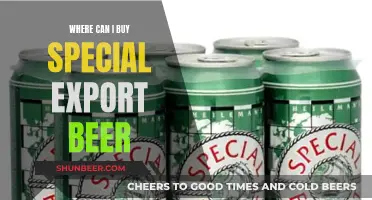 Special Export Beer: Where to Buy and Enjoy It