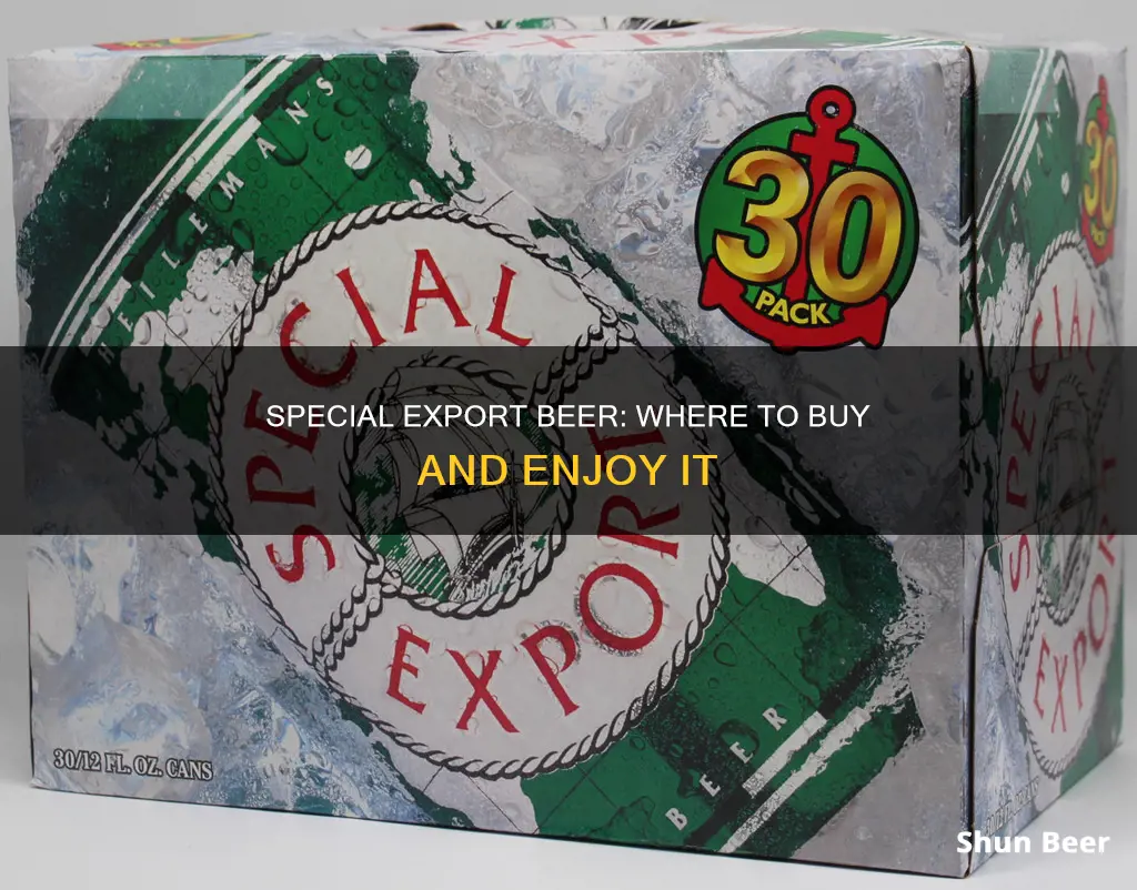 where can i buy special export beer