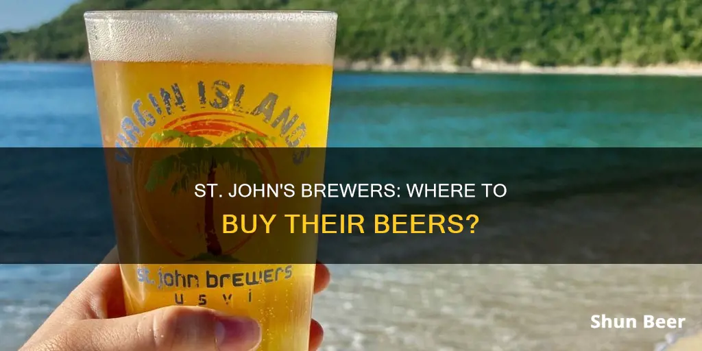 where can i buy st johns brewers beers