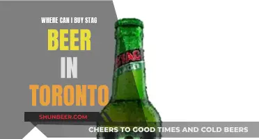 Stag Beer: Toronto's Top Retailers and Bars