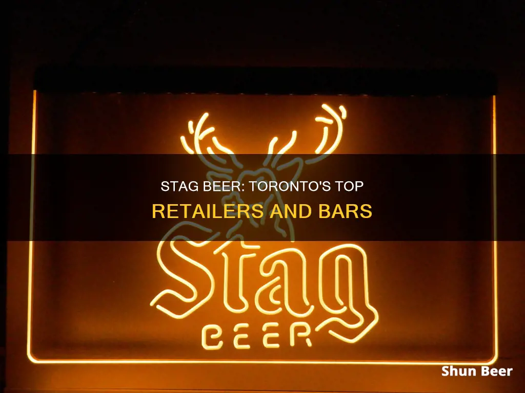 where can i buy stag beer in toronto