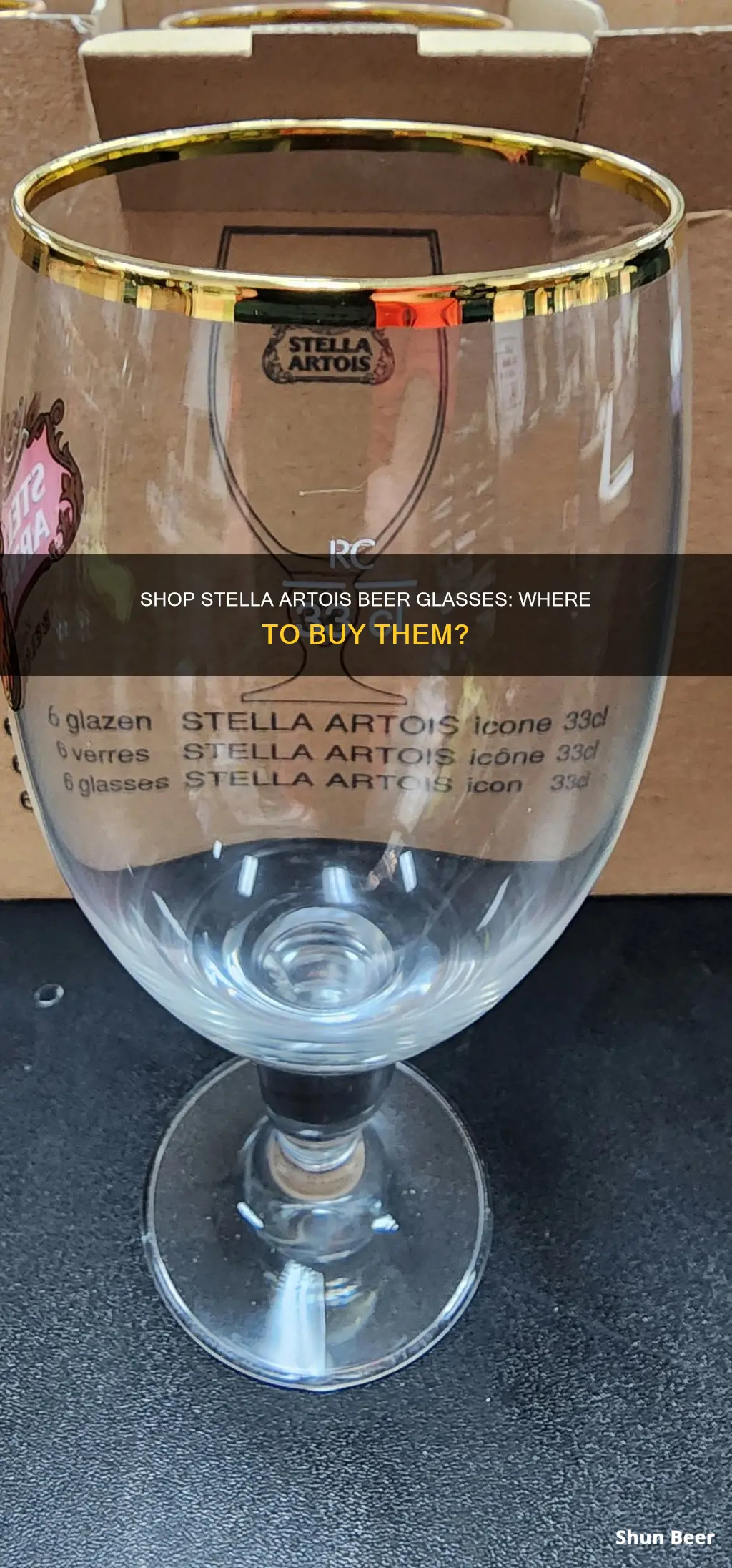 where can i buy stella artois beer glasses