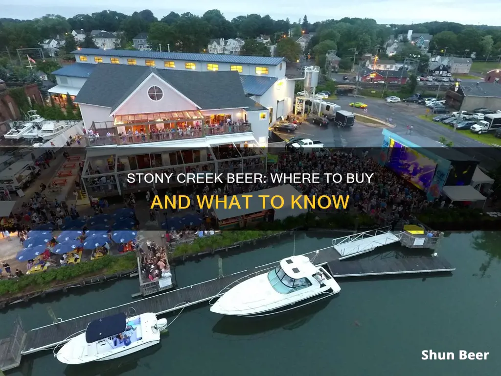 where can i buy stony creek beer