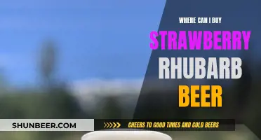 The Best Places to Buy Strawberry Rhubarb Beer