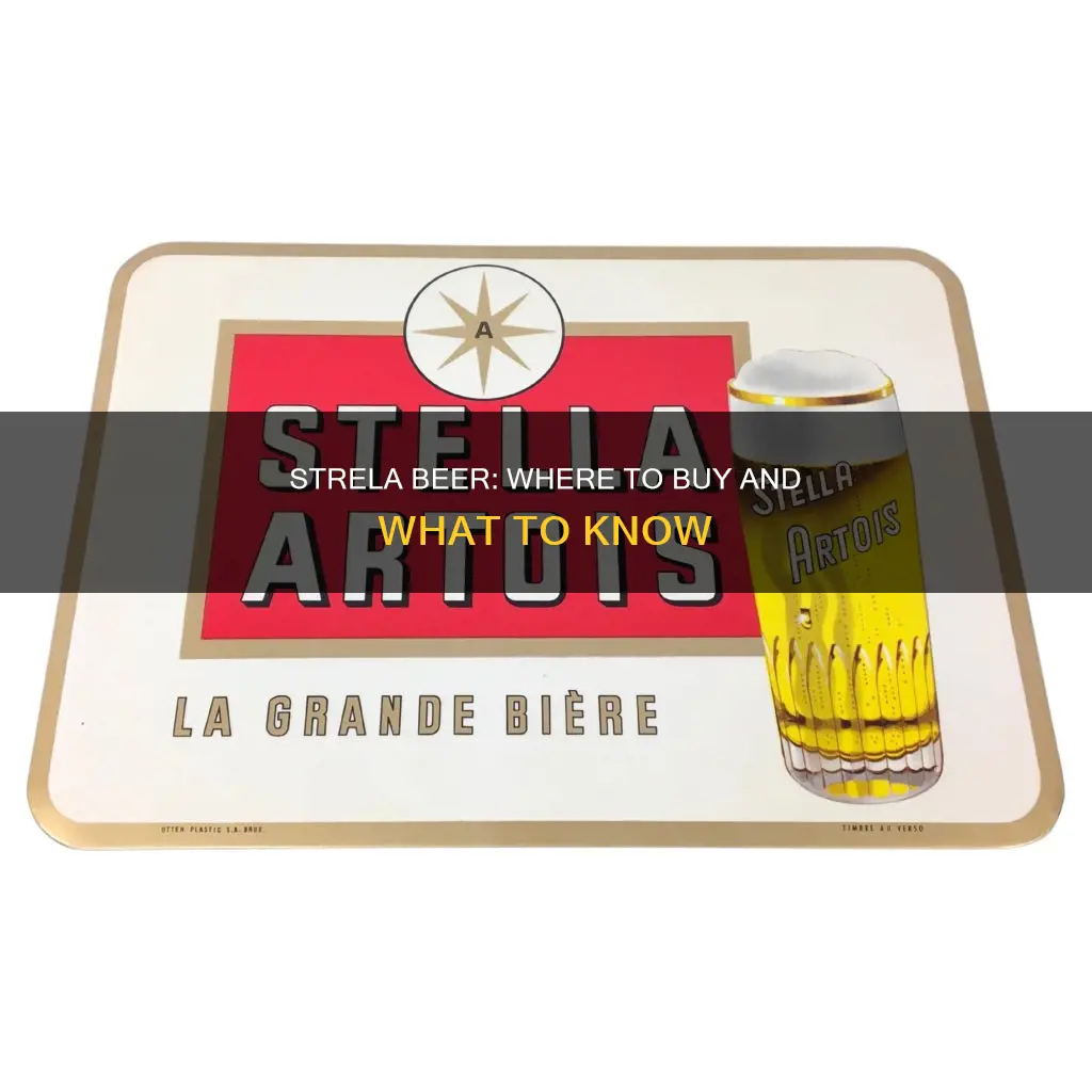 where can i buy strela beer