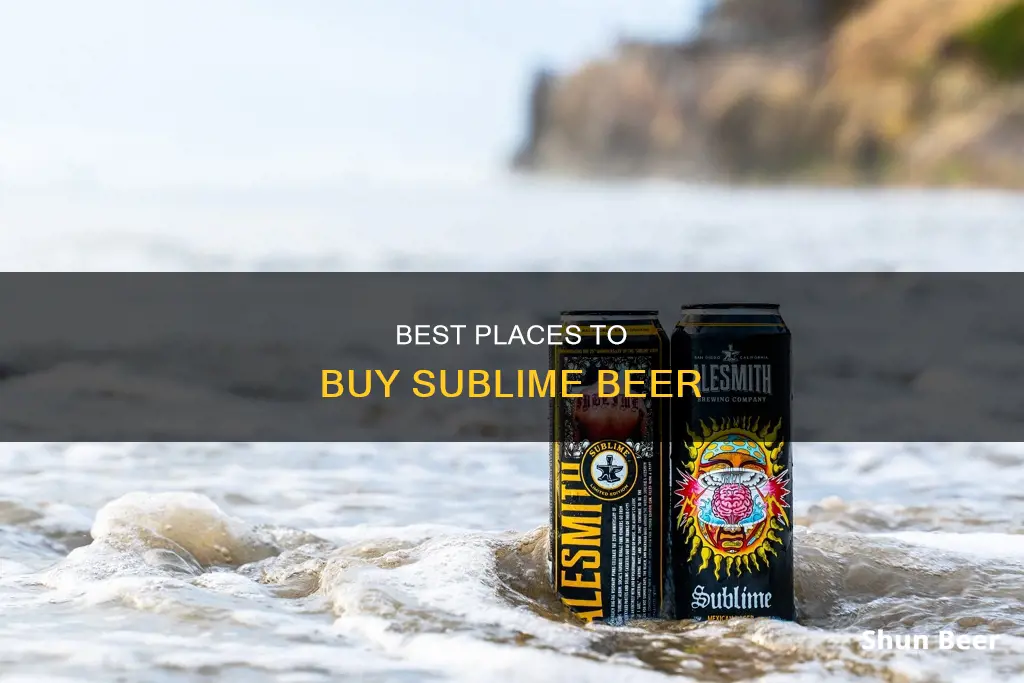 where can i buy sublime beer