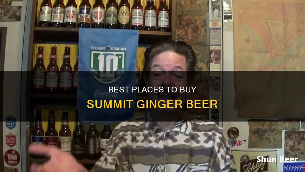 where can i buy summit ginger beer