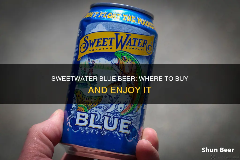 where can i buy sweetwater blue beer