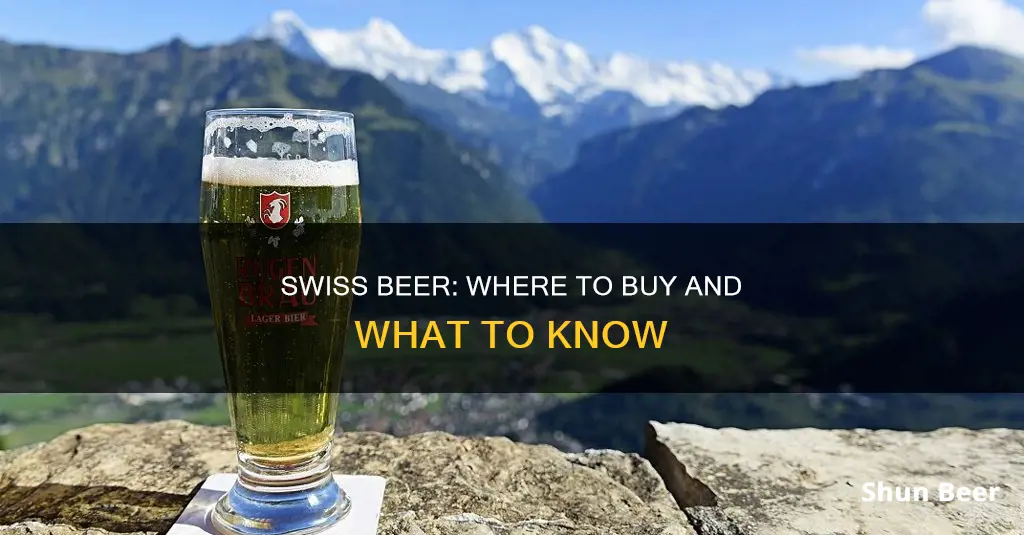 where can i buy swiss beer