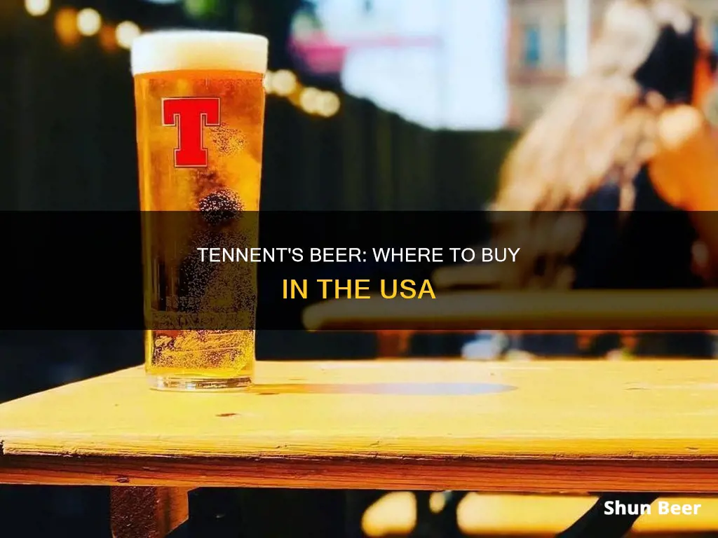 where can i buy tennents beer in the usa