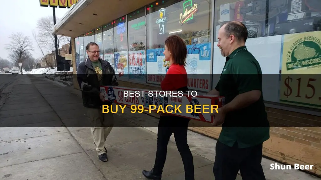 where can i buy the 99 pack of beer