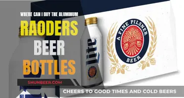 Aluminum Beer Bottles: Where to Buy the Raders Brand