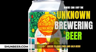 Unknown Brewing Beer: Where to Buy?