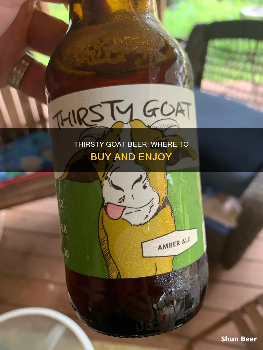 where can i buy thirsty goat beer