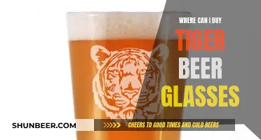 Shop Tiger Beer Glasses: Where to Buy Them