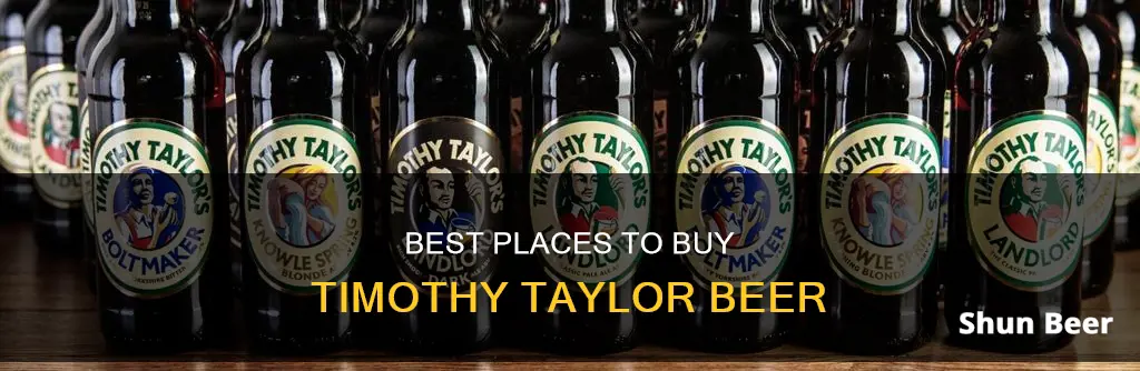 where can i buy timothy taylor beer