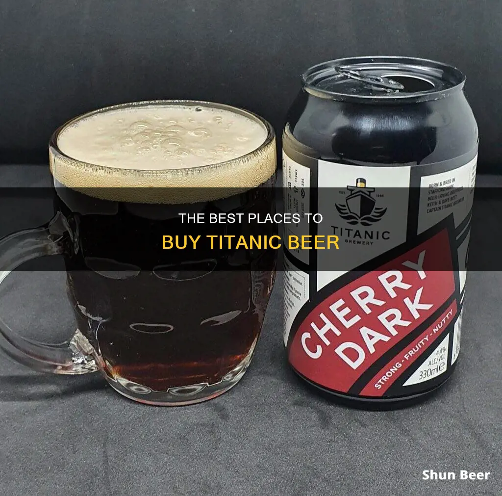 where can i buy titanic beer