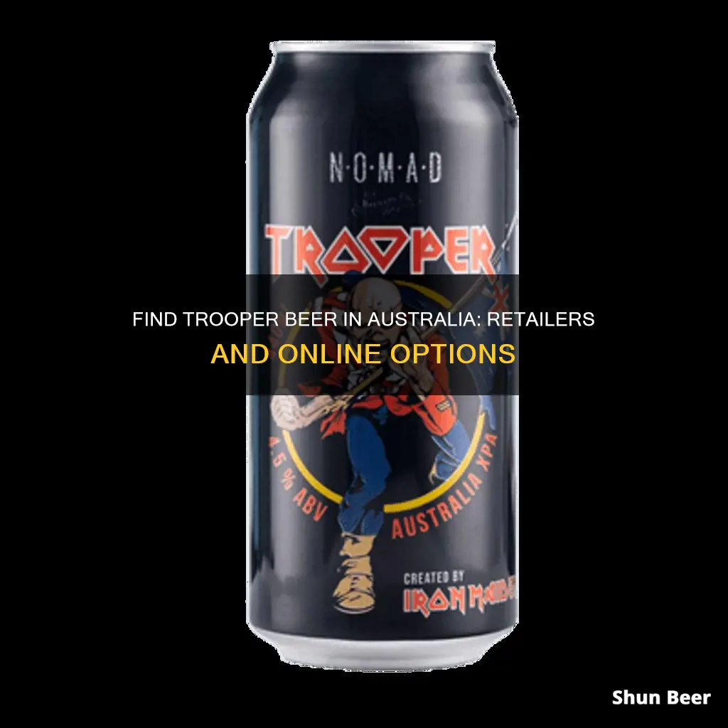 where can i buy trooper beer in australia