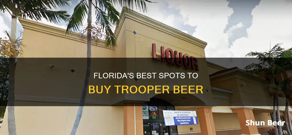 where can i buy trooper beer in florida