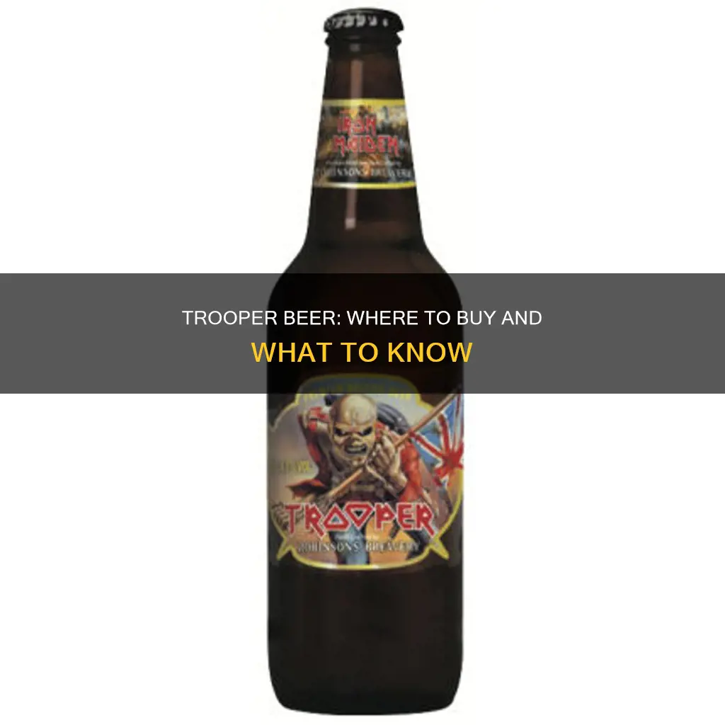 where can i buy trooper beer