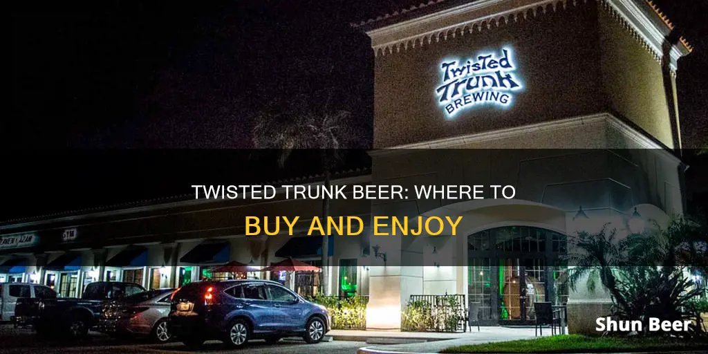 where can i buy twisted trunk beer