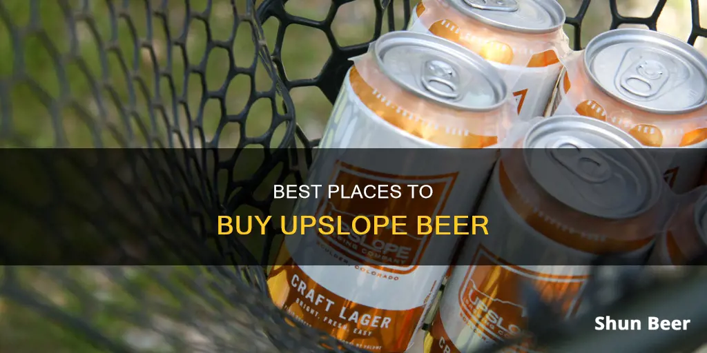 where can i buy upslope beer