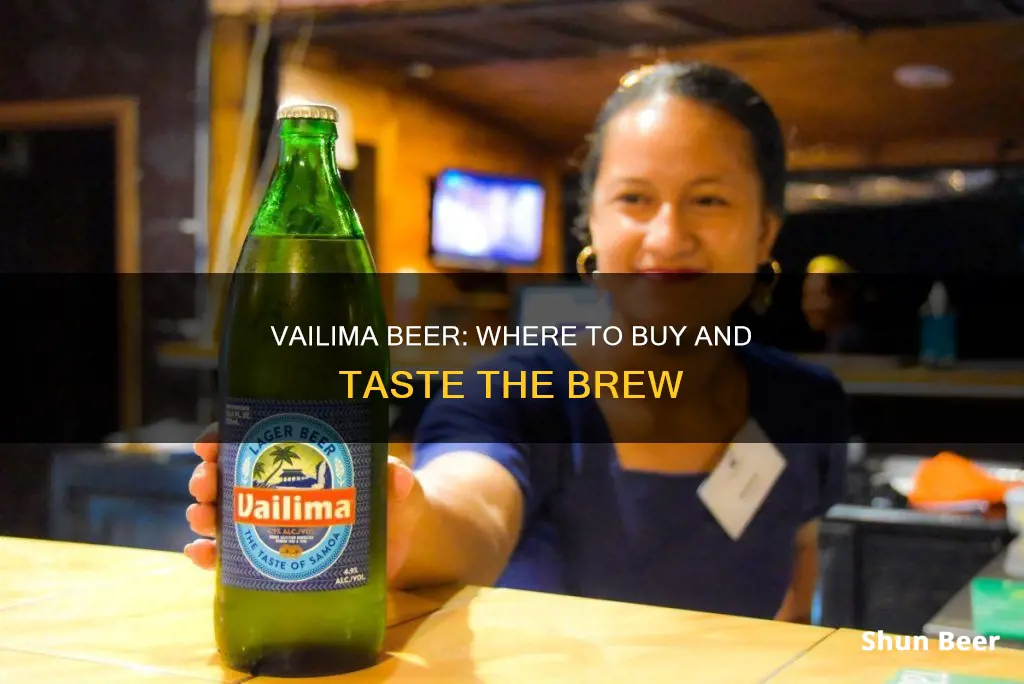 where can i buy vailima beer