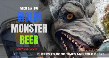 Violin Monster Beer: Where to Buy This Unique Brew?