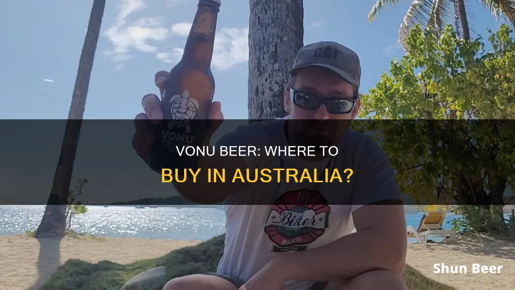 where can i buy vonu beer in australia