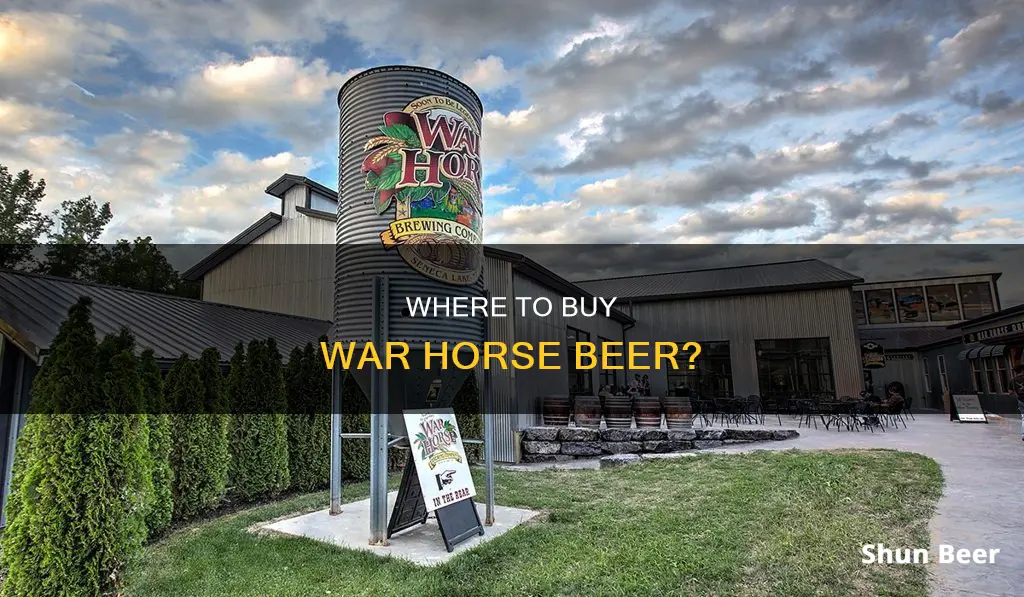 where can i buy war horse beer