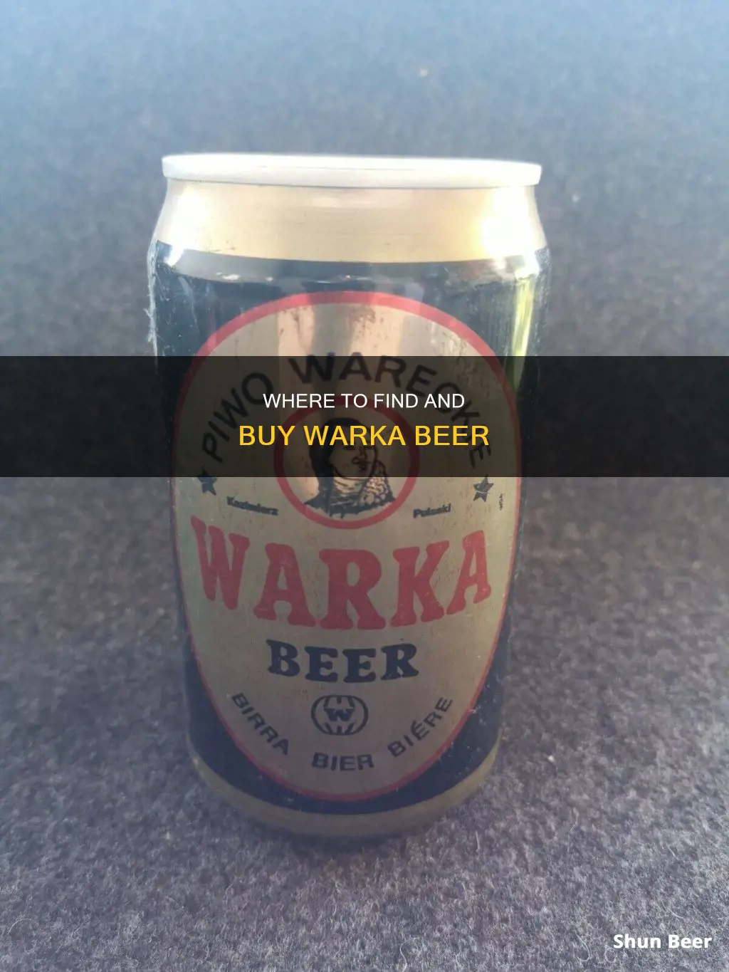 where can i buy warka beer