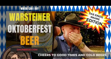 Where to Buy Warsteiner Oktoberfest Beer This Year?