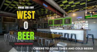 West O Beer: Where to Buy and Enjoy It