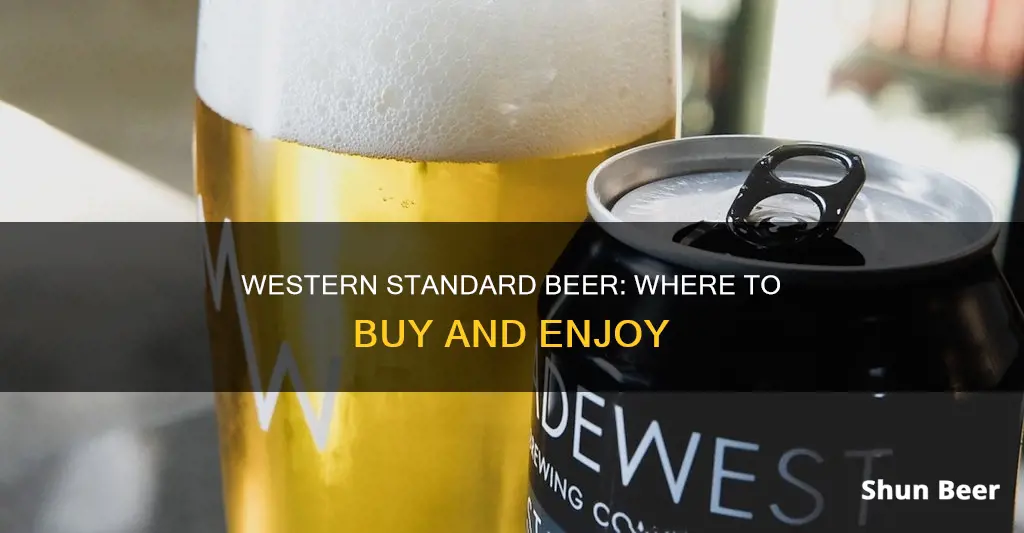 where can i buy western standard beer