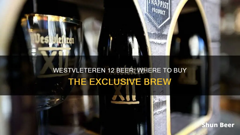 where can i buy westvleteren 12 beer