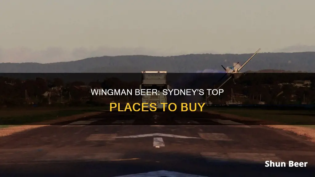 where can i buy wingman beer in sydney