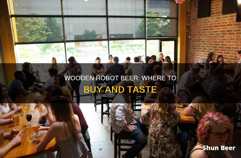 where can i buy wooden robot beer