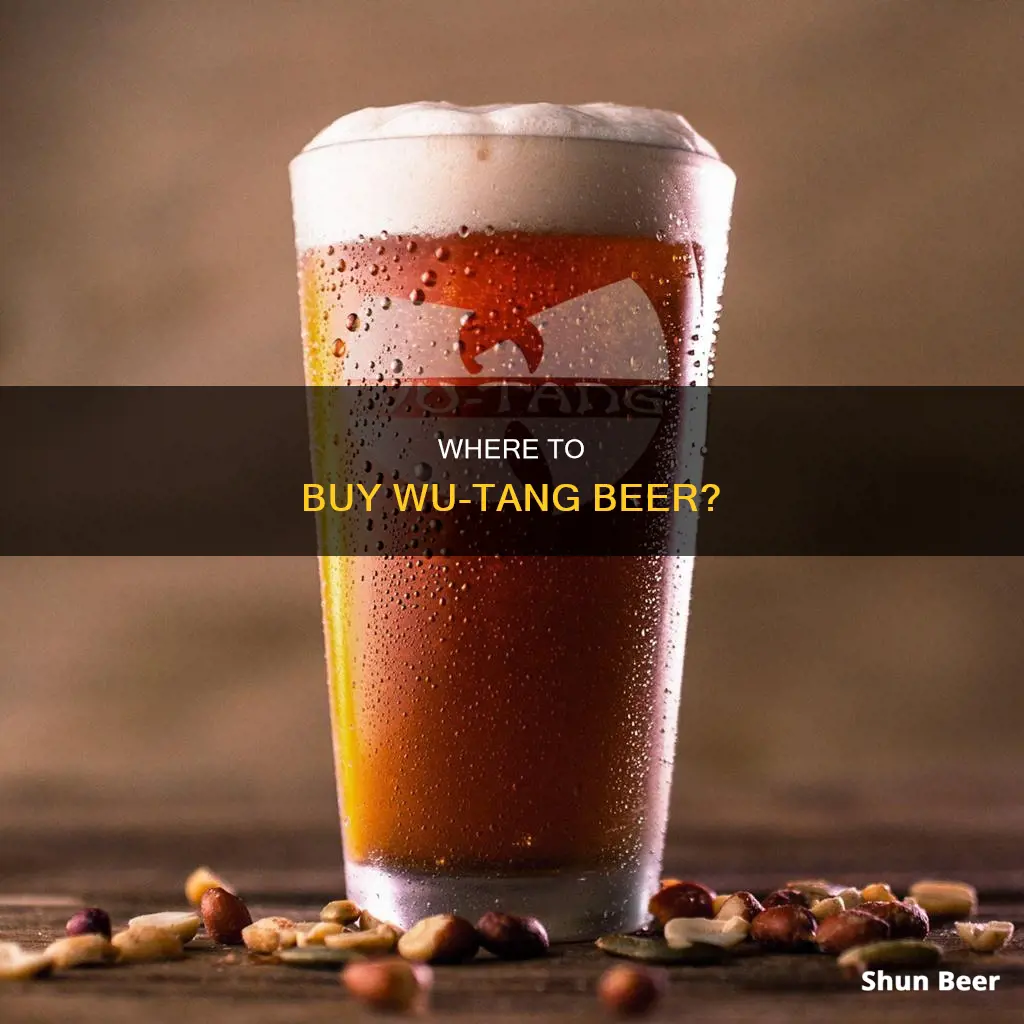 where can i buy wu tang beer