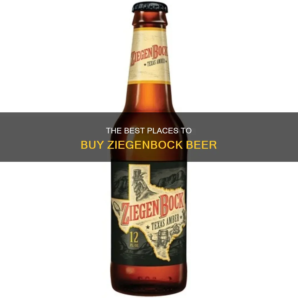 where can i buy ziegenbock beer