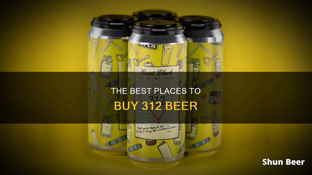 where can you buy 312 beer