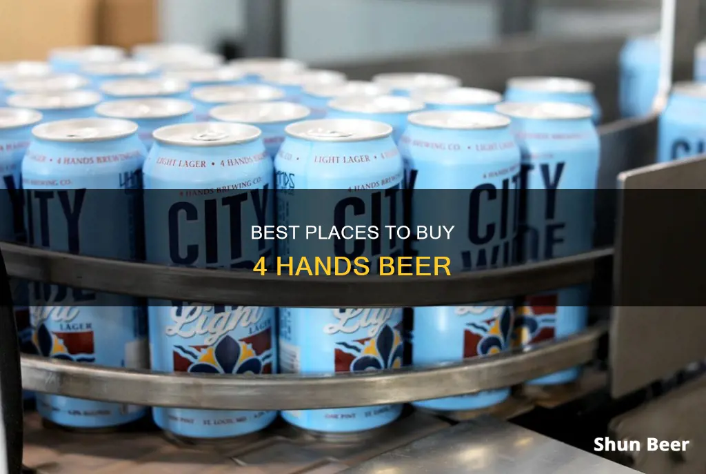 where can you buy 4 hands beer