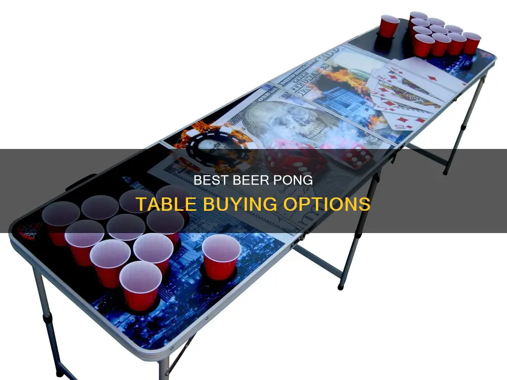 where can you buy a beer pong table