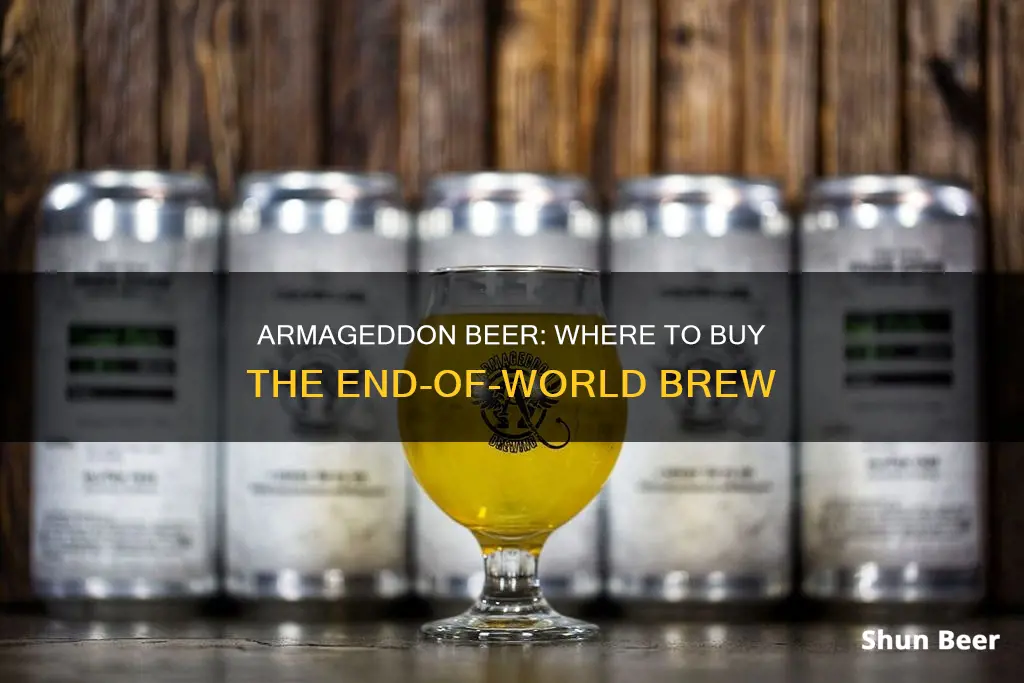 where can you buy armageddon beer