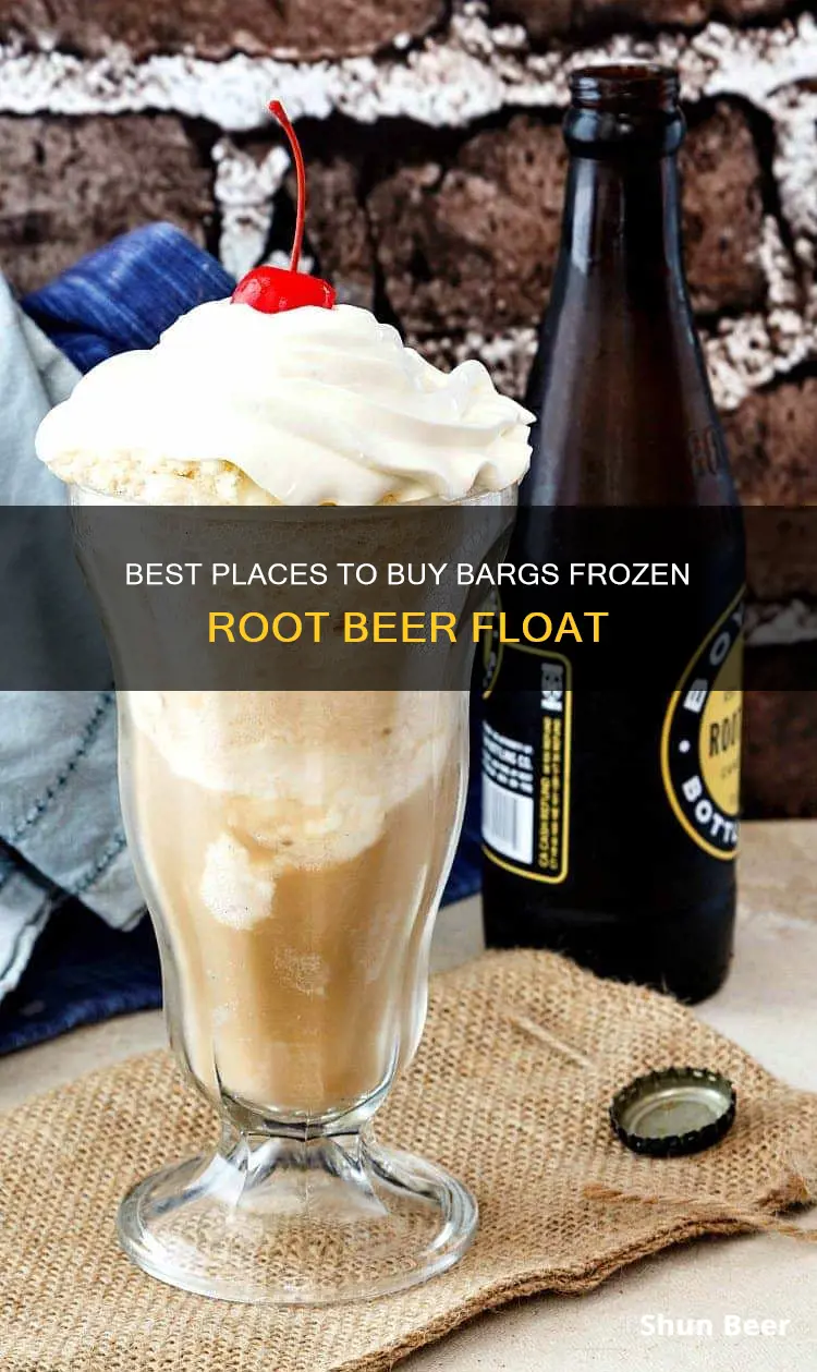 where can you buy bargs frozen root beer float