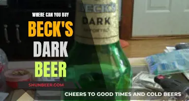 Beck's Dark Beer: Where to Buy and Enjoy It