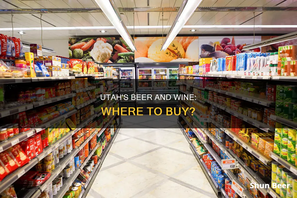 where can you buy beer and wine in utah