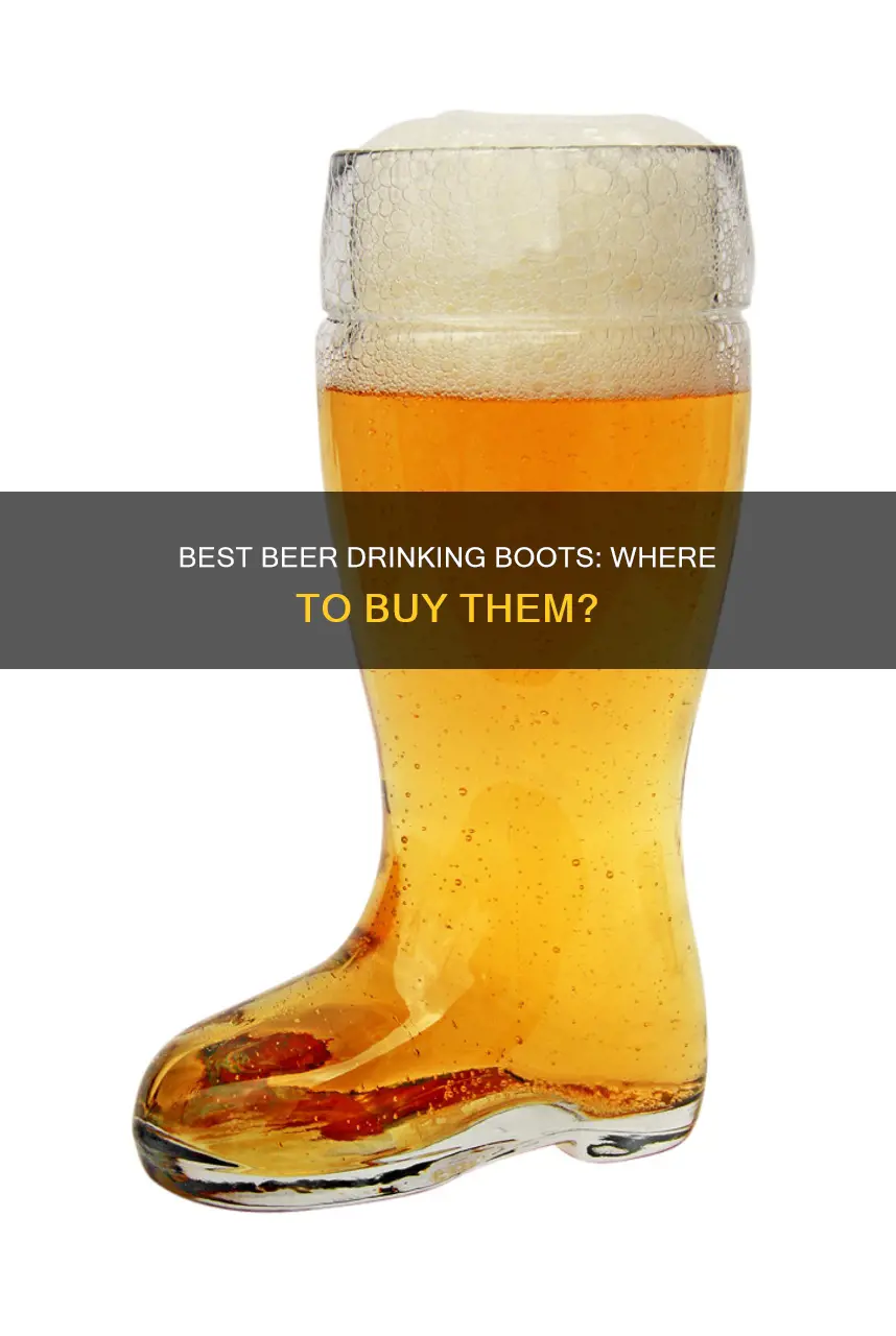 where can you buy beer drinking boots