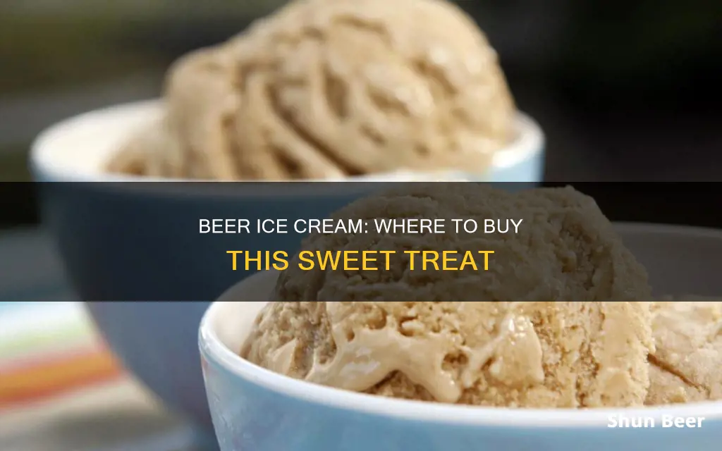 where can you buy beer ice cream