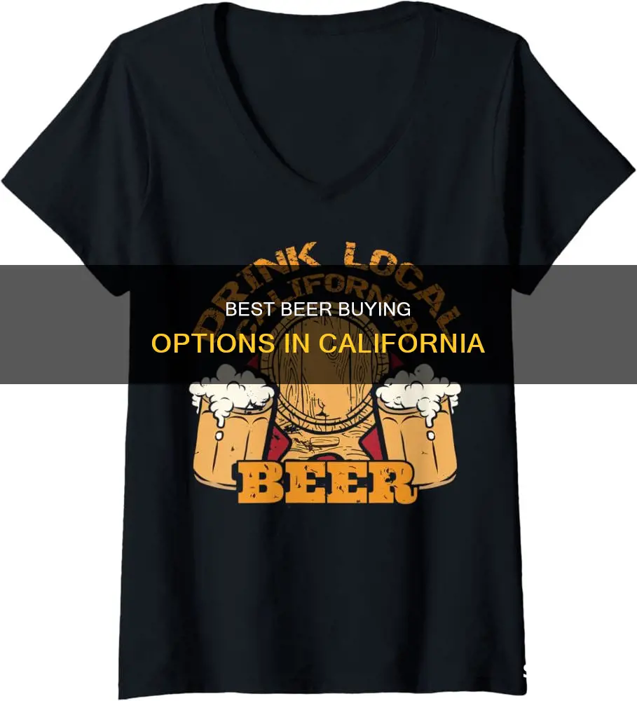 where can you buy beer in california